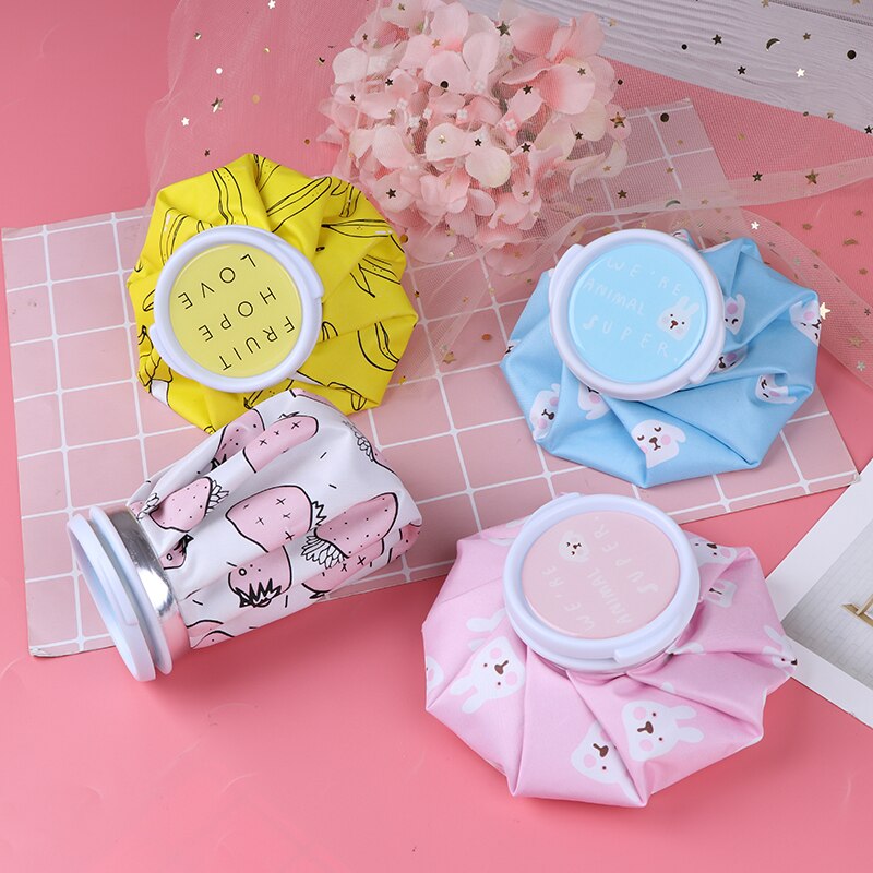 Cartoon Summer Ice Bag Dual-use Bags Water Bottle Health Care Reusable Knee Head Leg Relief Pain Ice Bag