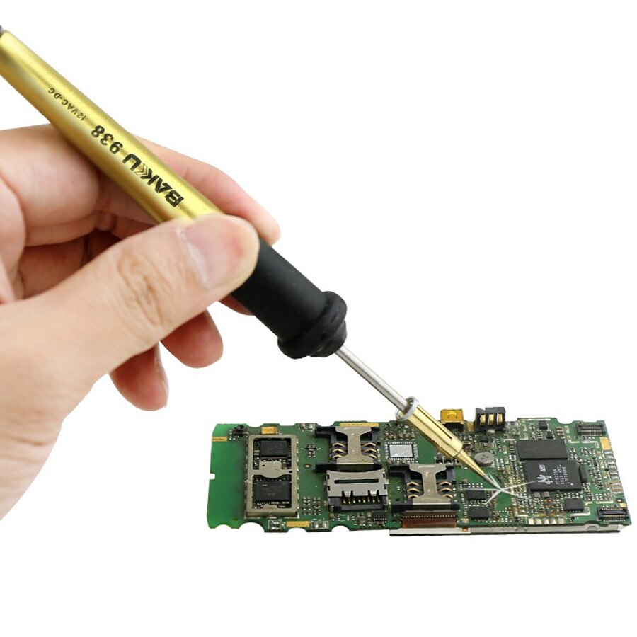 Estación de soldadura BAKU BK-938, soldador de calentamiento rápido para reparación de teléfono SMD SMT DIP, 220V / 110V