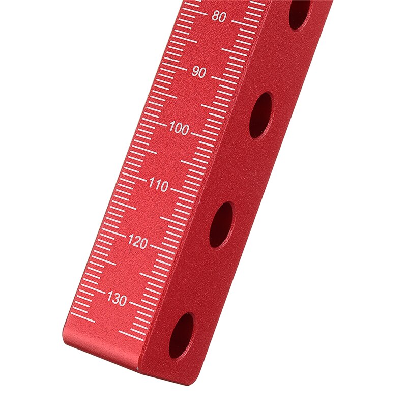 2 Set Woodworking Precision Clamping Square L-Shaped Auxiliary Fixture Splicing Board Positioning Panel Clip Carpenter Ruler