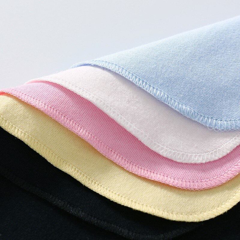 5 sztuk/partia niemowlę Handdoek czysty Kleur Effen niemowlę Kleine Handdoek dla dziecka Vierkante Handdoek niemowlę Zakdoek śliniaczek