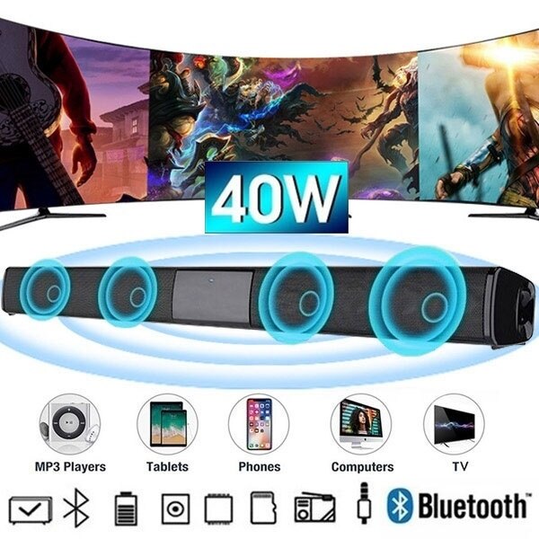 bluetooth speaker Soundbar Home Theater TV Speaker Draagbare 3D Subwoofer Draadloze Bluetooth TV Soundbar speakers