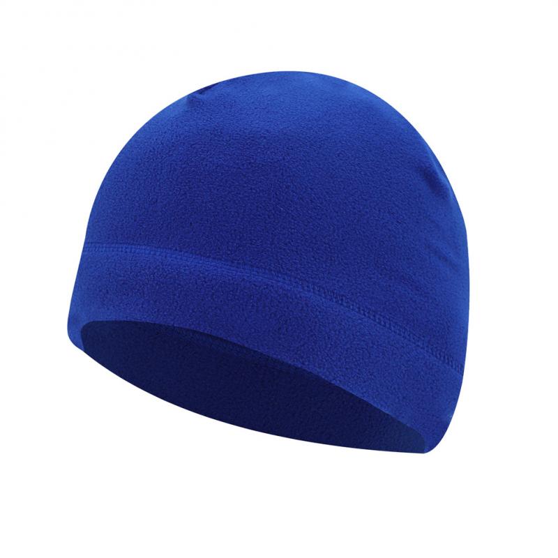 Sombrero de lana para deportes al aire libre, gorro de lana cálido a prueba de viento y frío para escalada de montaña, ciclismo, esquí, correr, Camping, Unisex: sapphire