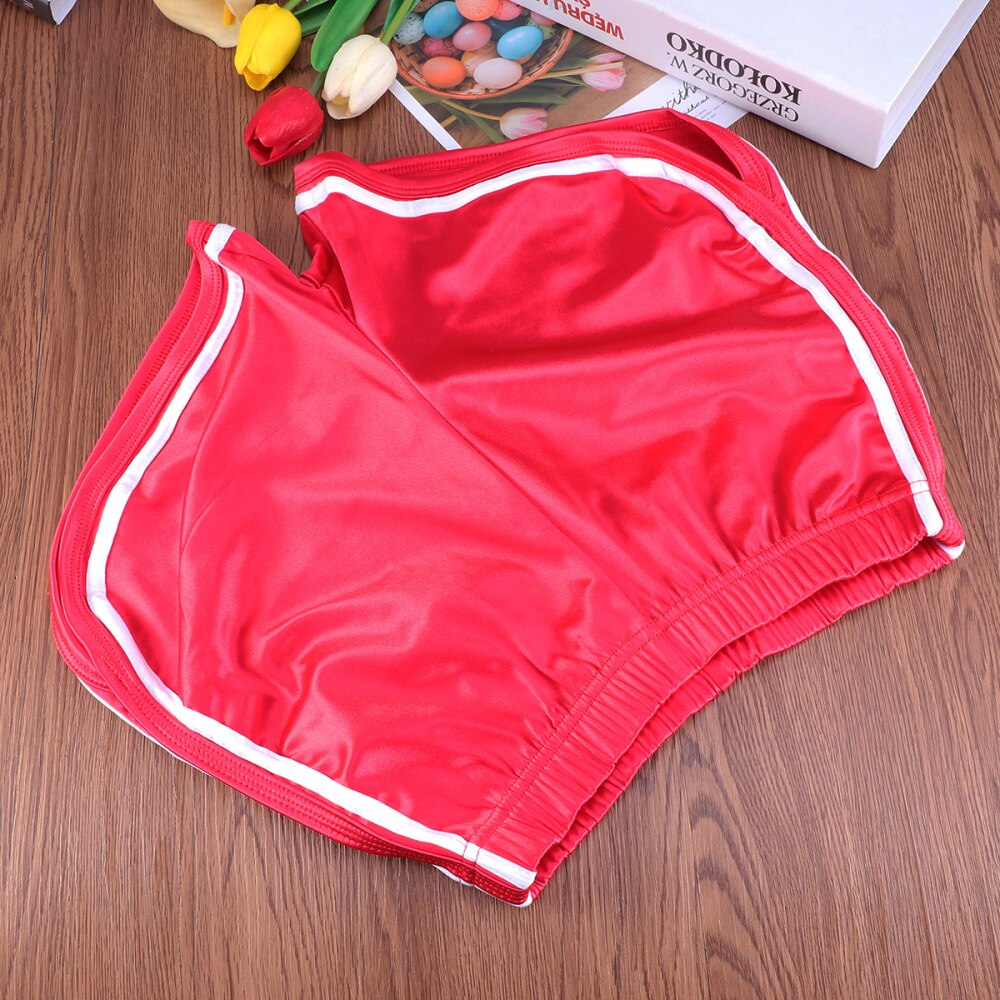 Klassieke Gladde Elastische Hoge Taille Shorts Zomer Sneldrogend Running Fitness Stijlvolle Korte Broek Voor Meisje Vrouwelijke Grootte (