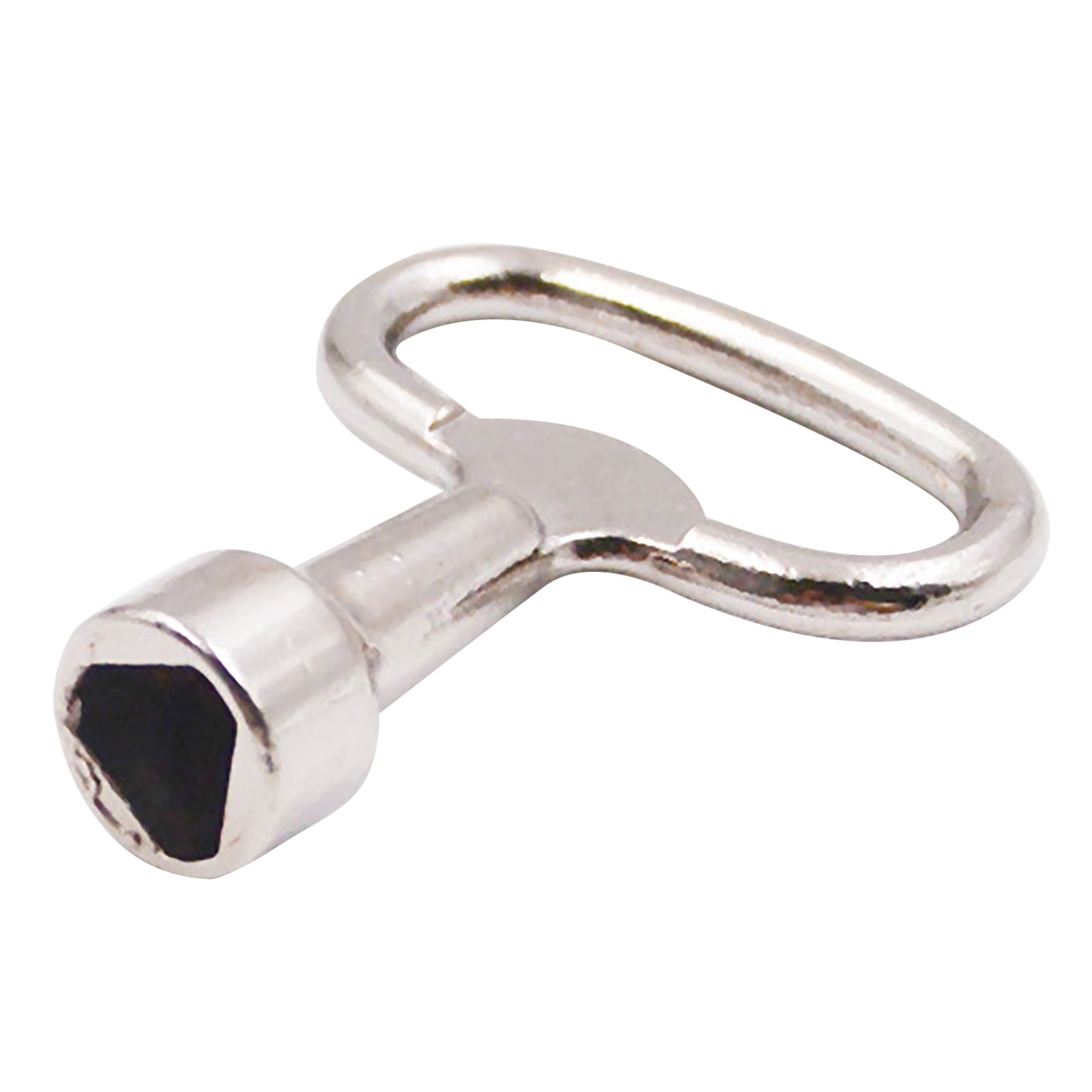 2pcs 8mm Universal Triangular Key Triangle Key for Electric Cabinets Wrench Panel Lock Metro Train Elevator Door Key Lock