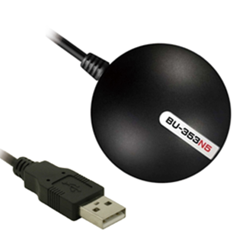 Globalsat BU-353N5 USB GNSS Receiver BR-355N5 GPS Serial Galileo Glonass BDS QZSS SBAS High Sensitivity Antenna GMOUSE