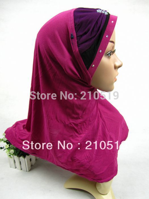 FBBG002 diverse kleuren, islamitische hoofddoek, moslim meisje hijab