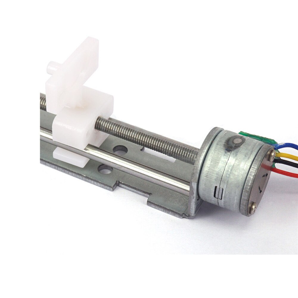 90mm Linear Screw Slider Stepper Motor 5V 2-phase 4-wire Pull Push Rod Actuator
