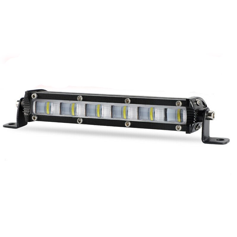 Willpower 12 Inch 72W LED Light Bar 12V 24V Lichtbalk Werklamp Spot Vloed Straal Mistlamp 6000K Wit IP67 Waterdichte for Auto Offroad Boot 4x4 Tractor Vrachtwagen ATV SUV UTV