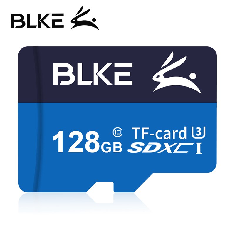 BLKE micro sd card 32GB 64GB 128GB 256GB SDXC/SDHC Flash Memory Card micro sd for Gopro/DJI/Nintendo switch: tf card 128GB  U3