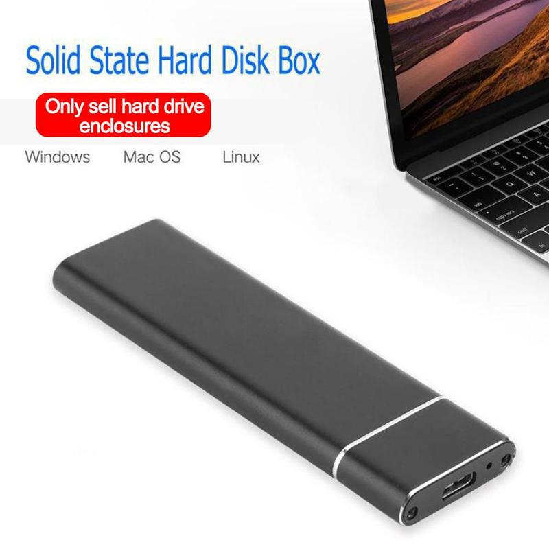 M2 Ssd Case Usb 3.1 Type C Naar M.2 Ngff Adapter Externe Harde Behuizing Drive 6Gbps M.2 B Sleutel disk Case Ngff Staat R6E4