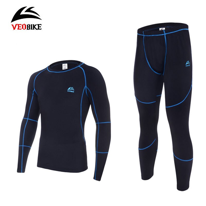 Men's Thermal Underwear Male Apparel Sets Autumn Winter Warm Clothes Riding Suit