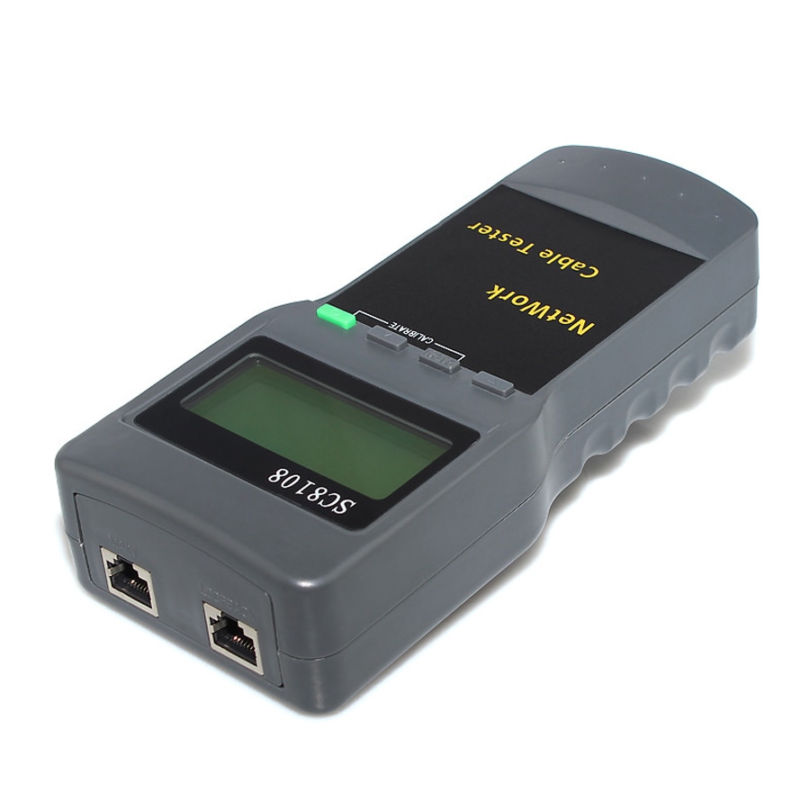 Ypay netværkskabel værktøj  rg45 tester ethernet wiremap  rj45 kat 5 kat 5e kat 6 kat 7 wire breakpoint længde afstandsmåler find linje