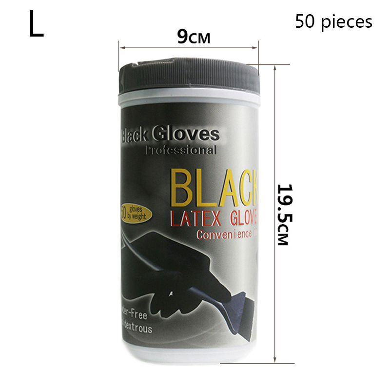 Salon Kappers Haarkleuring Rubberen Handschoenen Duurzaam Herbruikbaar Duurzaam Antislip Sterven Haar Styling Goede Elasticiteit Handschoenen Tool: GRIJS