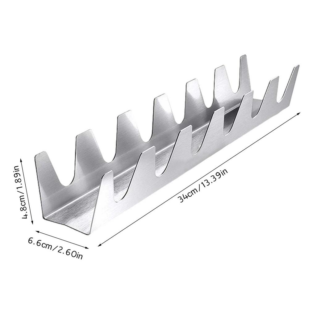 Mexican Pancake Stand Stainless Steel Burrito Rack... – Grandado