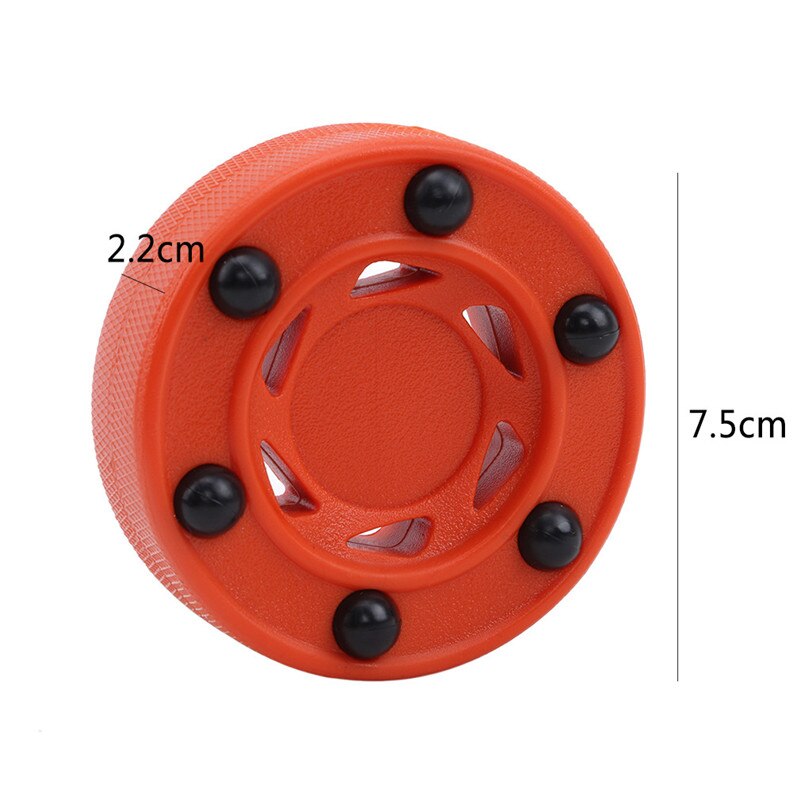 Hockey sobre ruedas Universal equilibrio de buena Puck para entrenamiento de Hockey sobre ruedas de calle de hielo accesorios duraderos de alta densidad ABS