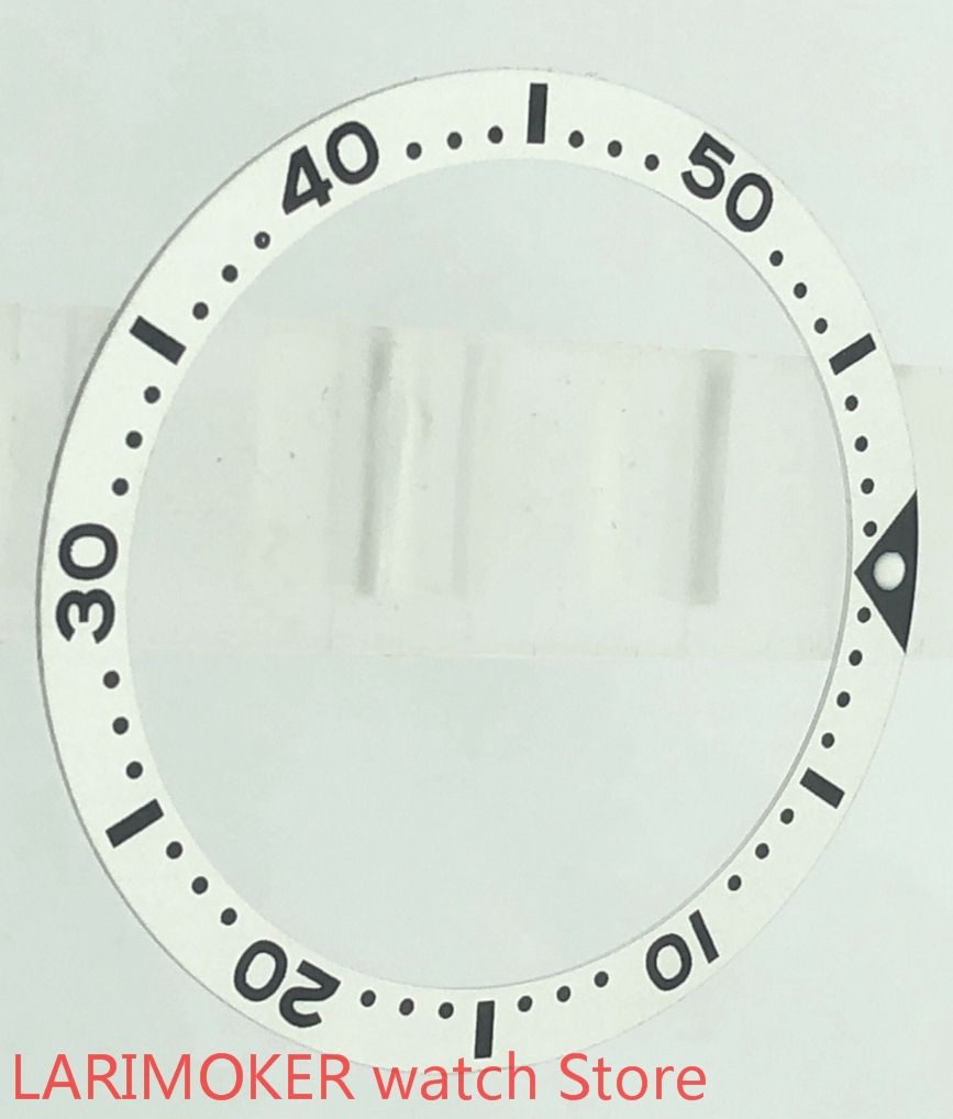 The watch white bezel 39 mm for 45 mm case automatic movement men’s watches