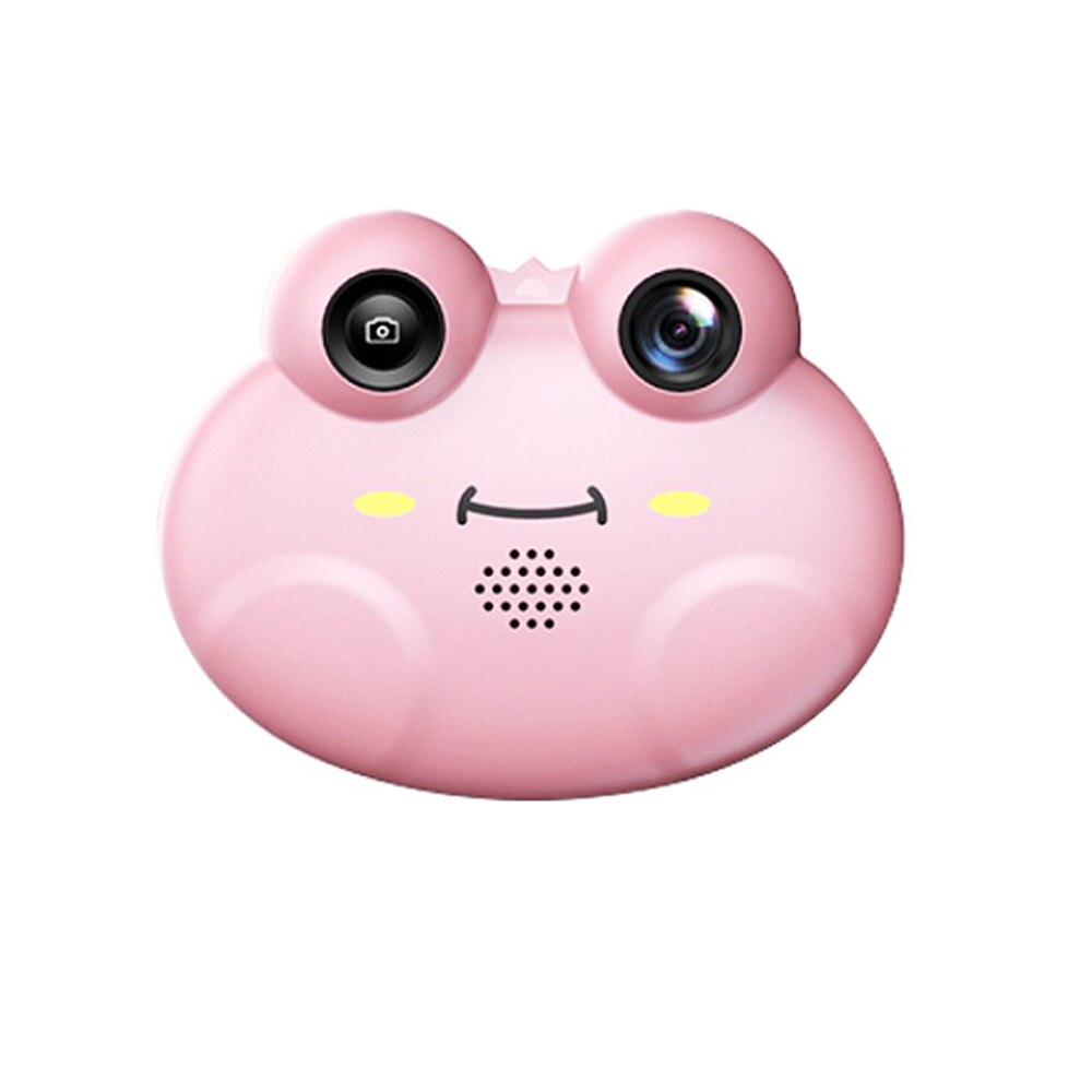 Rechargeable Cartoon Frog Digital Camera Children Digital Video Camera For Children 8.6*2.65*6.75CM