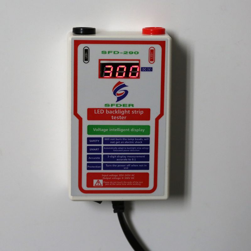 Probador de retroiluminación LED LCD TV con salida de 0-300V tiras LED herramienta de reparación de lámpara de prueba de cuentas