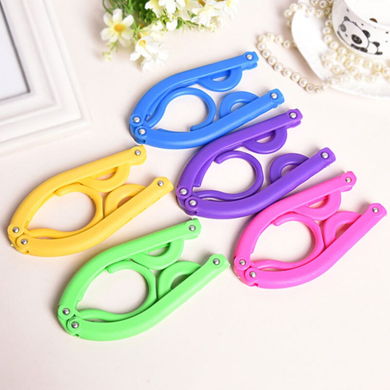 Składane stojaki robić suszenia bielizny domowe składane magiczne przenośne plastikowe wielofunkcyjne wieszaki podróżne