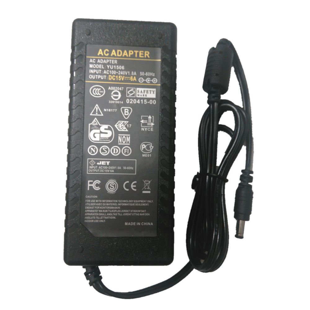15V Switching Power Supply AC DC Adapter 15V 3A 4A 5A 6A 8A 45W 60W 75W 90W 120W LED Speaker Sound Audio Power Charger