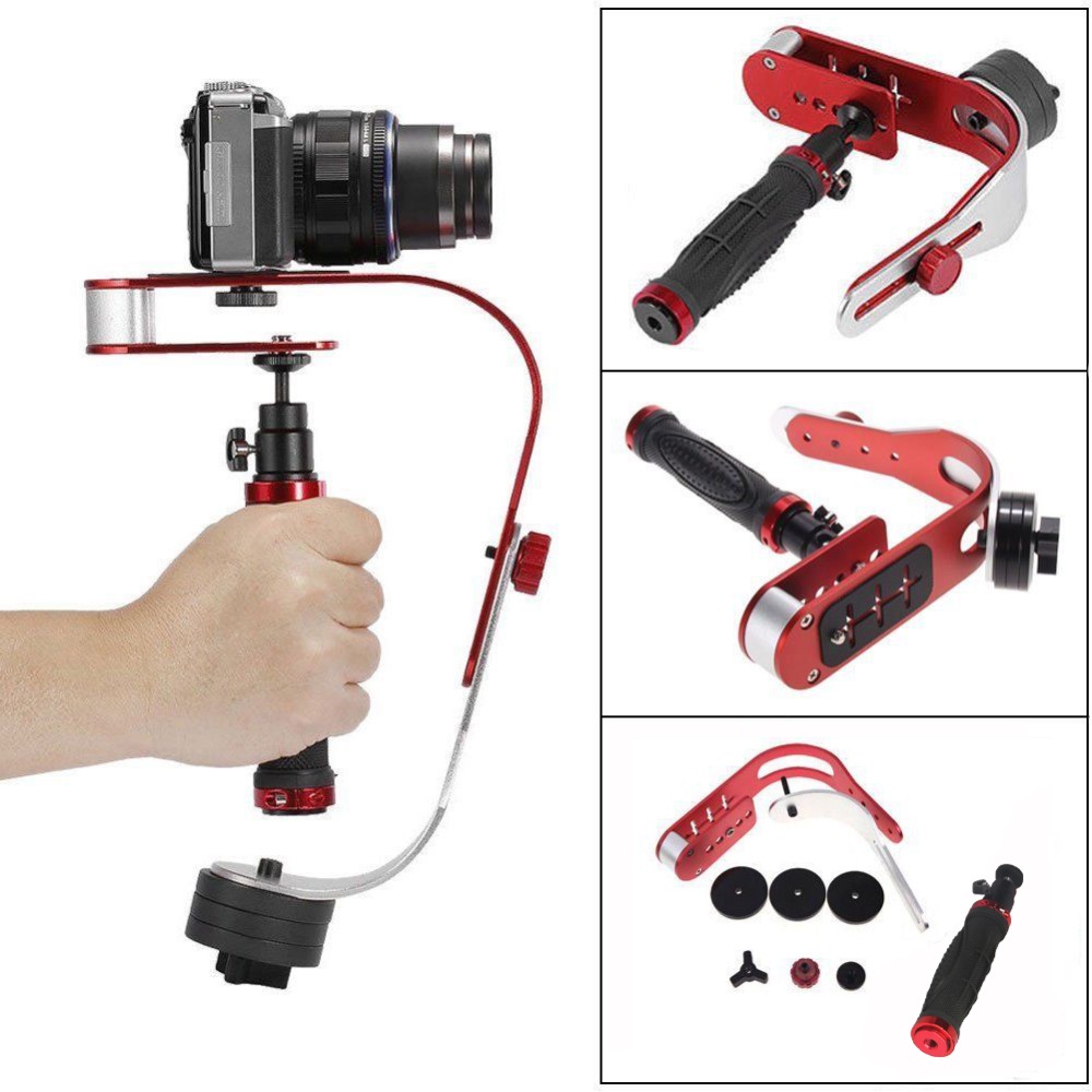 PRO Handheld Video Stabilizer Steady cam + Mount with screw For Sony Action Cam HDR AS20 AS15 AS100V AS30V AZ1