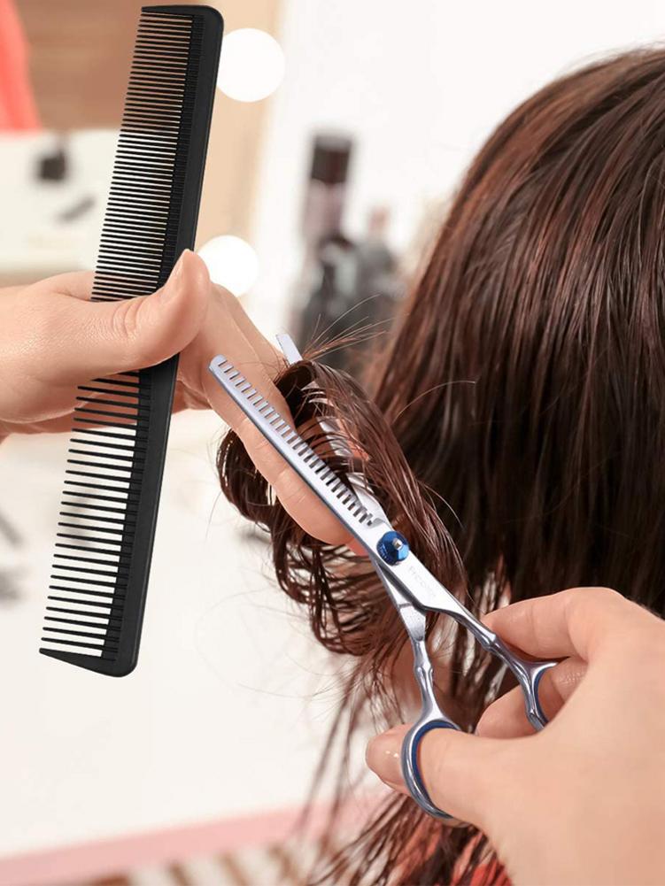 Hair Cutting Scissors Hairdressing Shears Kit Upgraded Haircut Kit With Barber Cape Hair Thinning Cutting Combs And Hairpin