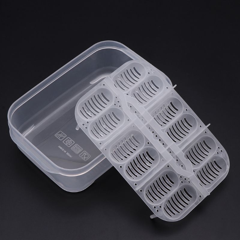 Caja de eclosión serpiente reptil lagarto huevos bandeja cajas Dispositivo de eclosión escalada mascota tortuga suministros de incubadora K4UA