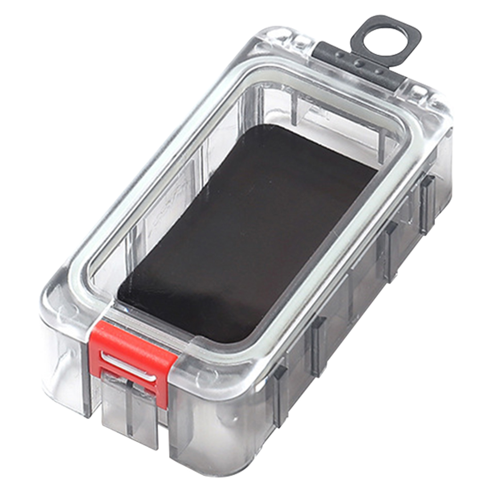 Expandable Fishing Tackle Box Fishing Tool Box with Magnetic Function Fishing Hardware Toolbox Luminous Fishing Accessories