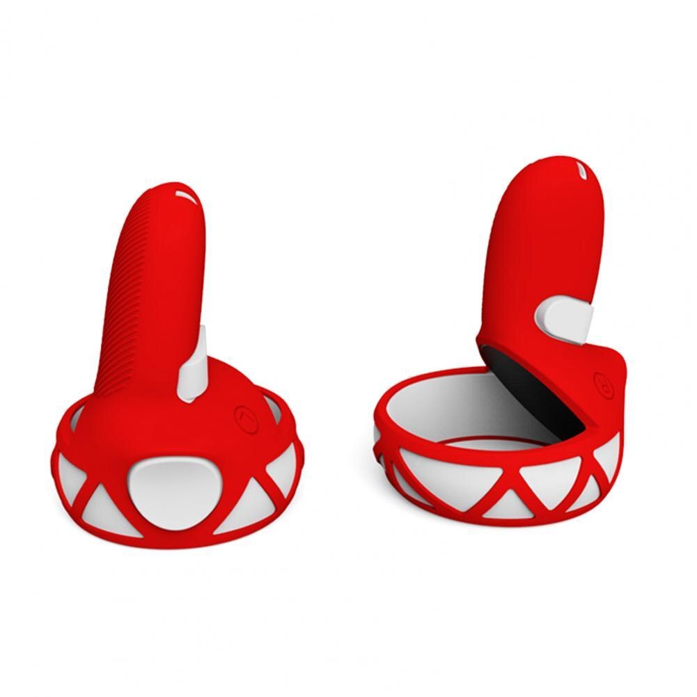 Silicone Protective Sleeve VR Accessories Vr Controller Handle Grip Protection Cover For Ols Quest 2 Full For Quest2 Coming: Red