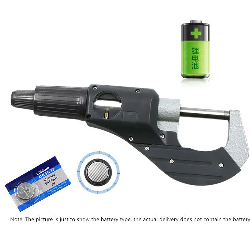 0.001mm Electronic Digital Caliper Gauge Meter Micrometer 0-25mm Large screen Micron Digital outside Micrometer Measuring Tools