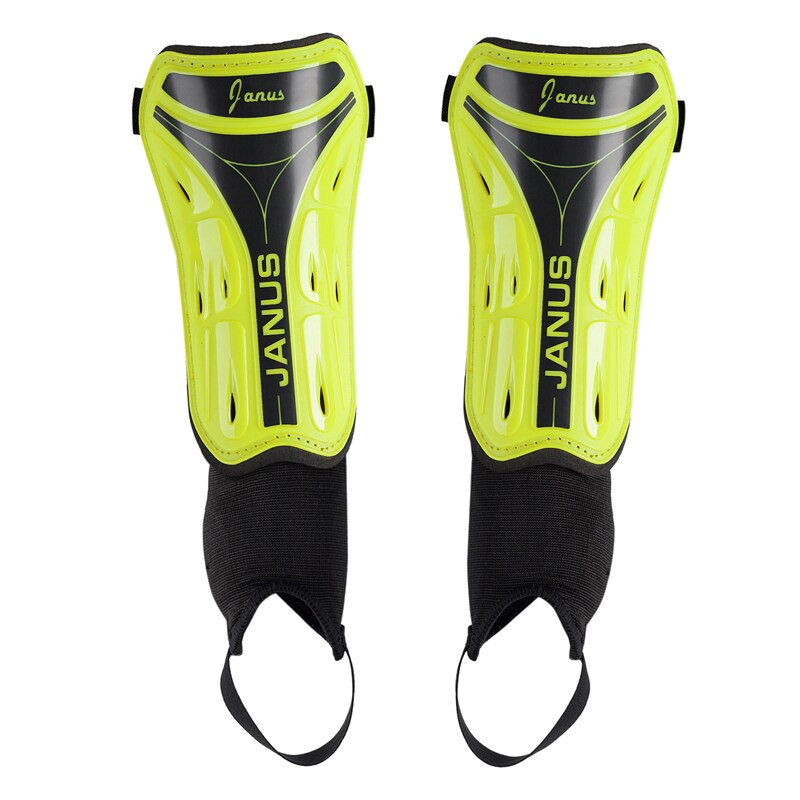 Soccer Shin Guards Football Training Protector Low Leg Pads Soccer Leggings Plate Shin Guard With Ankle Protection: Yellow / XL