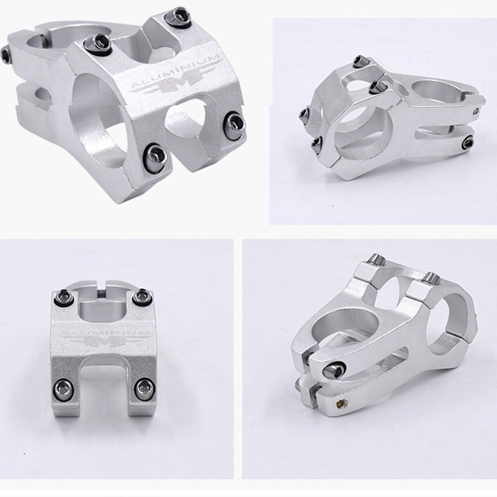 High-Strength Stem Lightweight 31.8mm Bike Stem adjustable for MTB Mountain Road Bike Stem Extension Bicycle Wheel Steering: Sliver