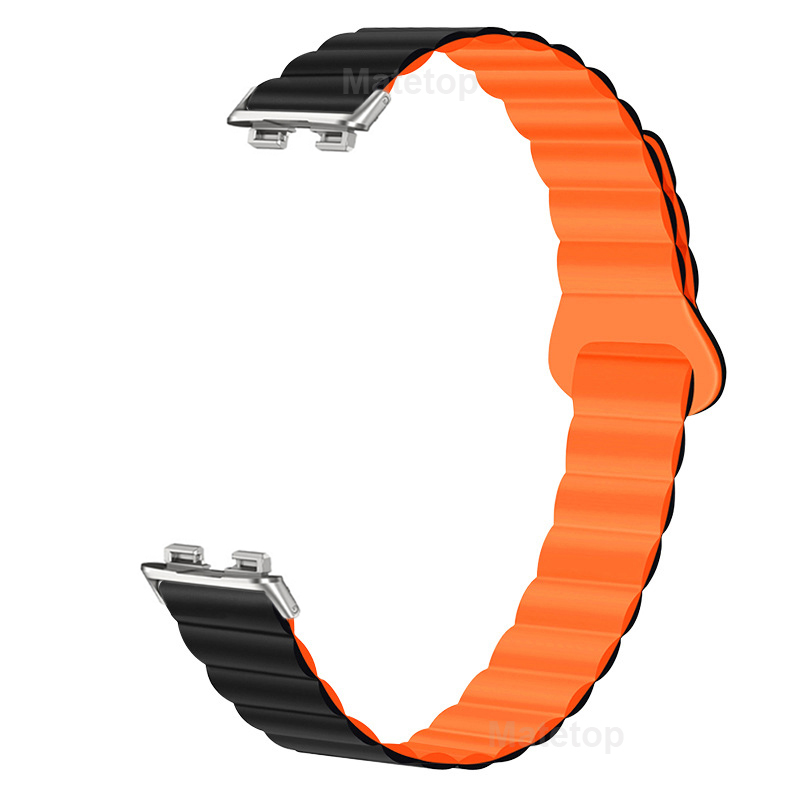 Magnetisk silikonebånd til huawei band 8 9 blødt d... – Vicedeal