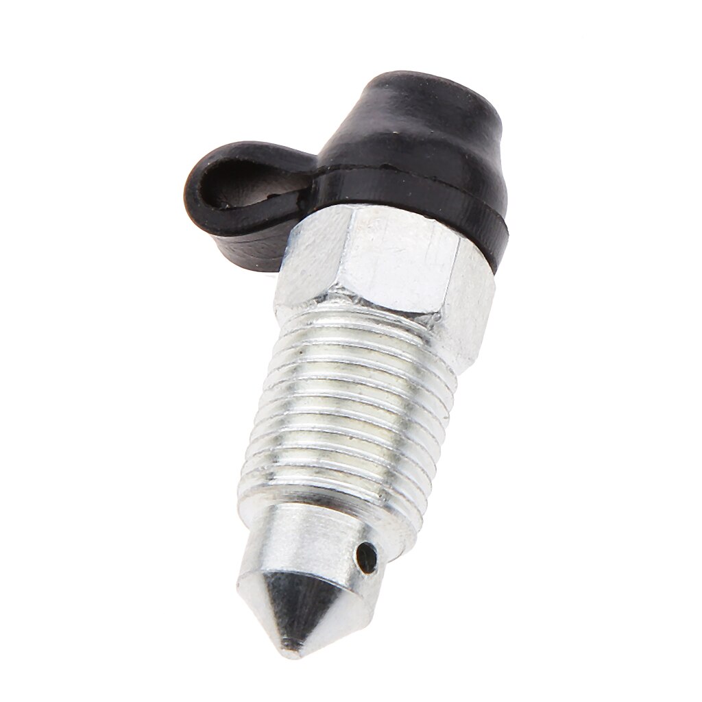 Brake Caliper M10 x 1mm Stainless Bleed Screw Nipple for Motorcycle
