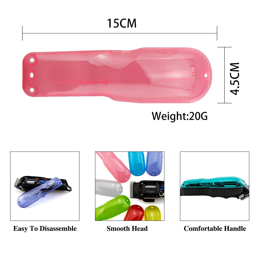 Hair Clipper Transparent Upper Cover Haircut Tools Cutter Front Cover Motor Cover Trimmer Shell For Wahl 8504