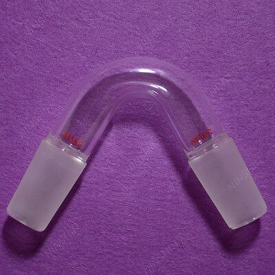 24/40, Destillatie Adapter, Zowel Glas Groud Gewrichten Distilleren Adapter, 75 Bocht