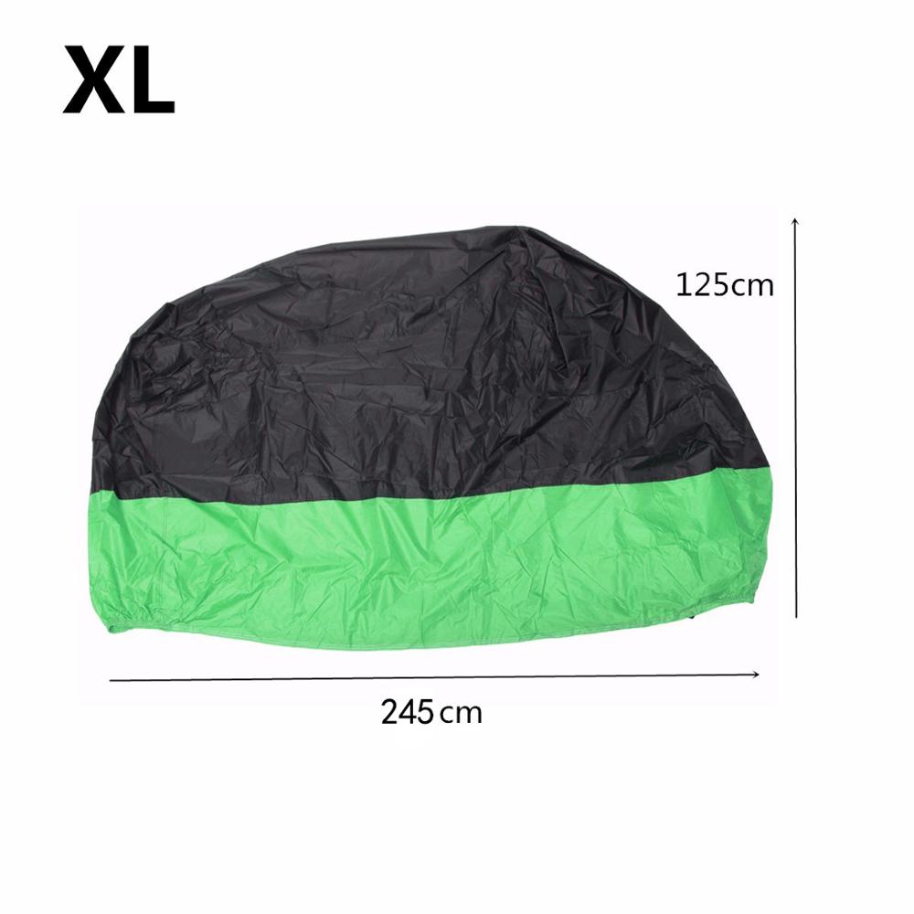 XL Green Waterproof Motorcycle Cover For Kawasaki KLX KX KL 125 140 250 300 450 ...