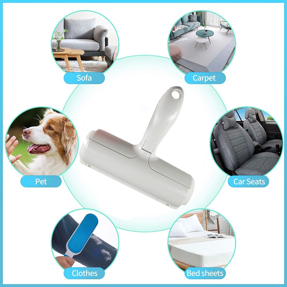 2-Way Verwijderen Huisdier Haar Roller Hond Haar Remover Borstel Steken Roller Kat Lint Borstel Tapijt Kleding Cleaner borstels