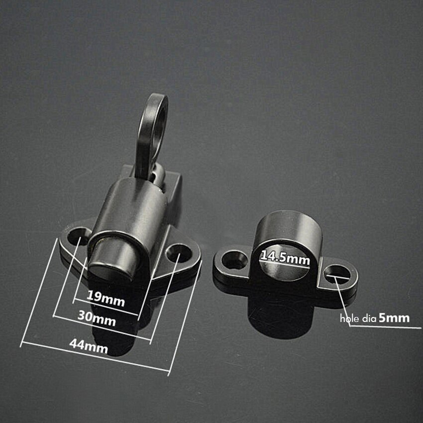 Kołatka wiosna podskakiwać rygiel robić drzwi ze stopu aluminium samozamykający się automatyczny zatrzask okienny brama zabezpieczająca zamek zatrzaskowy losowy kolor