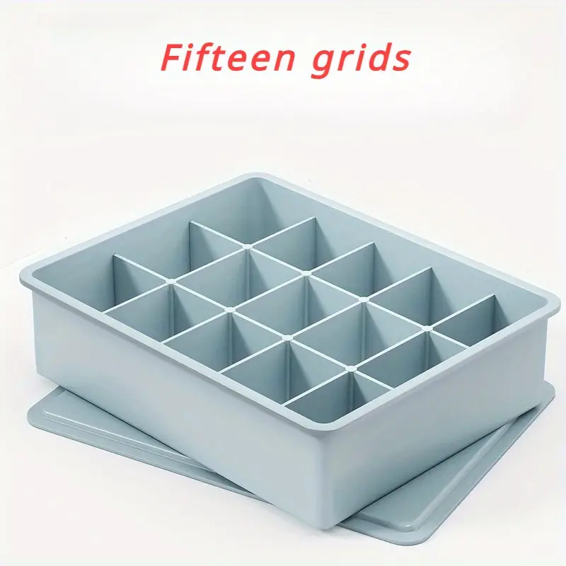 1PC Ondergoed Opbergdoos Plastic Organizer Met Deksel Kasten Lade Sokken Beha Kast Kleding Opslag Thuis Slaapkamer Organisatoren: Donker Kaki