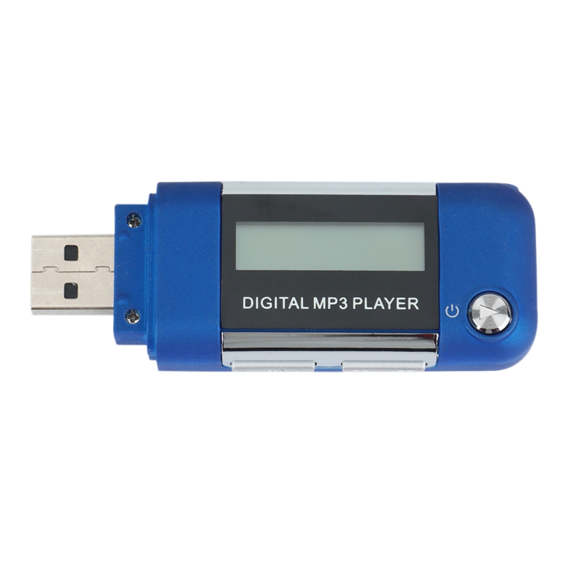 Mp3 Player 4GB U Disk Music Player Supports Replaceable AAA Battery, Recording