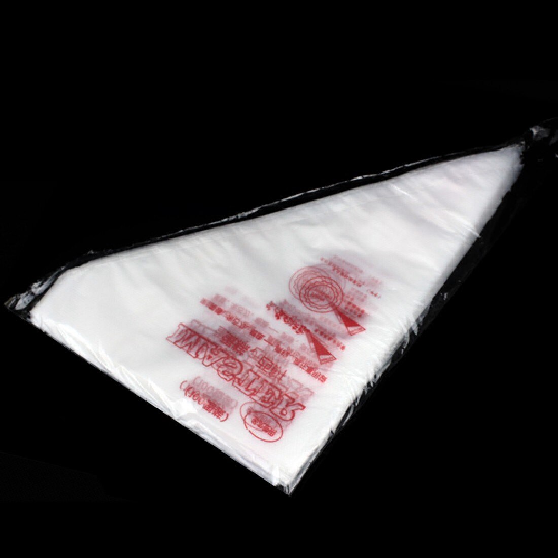 100 stk/parti fødevaregodkendt engangssprøjtepose i plastik glasur mundstykke fondant kage pynte kage tips værktøjer