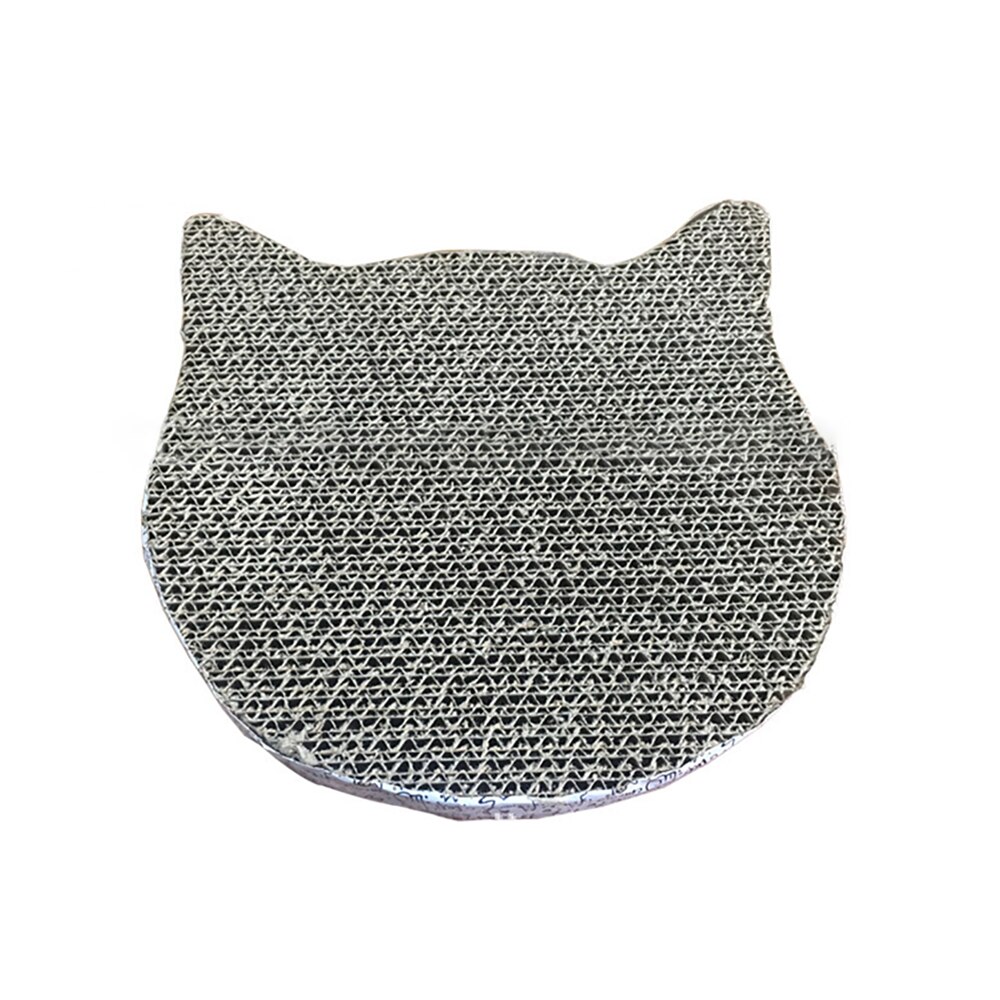 44 x 22cm stora husdjur katt kliar wellpapp slipar kloplatta + kattmynta pappersdyna kattleksak klätterställning skrapa matta: 23.5 x 24 x 2.5cm