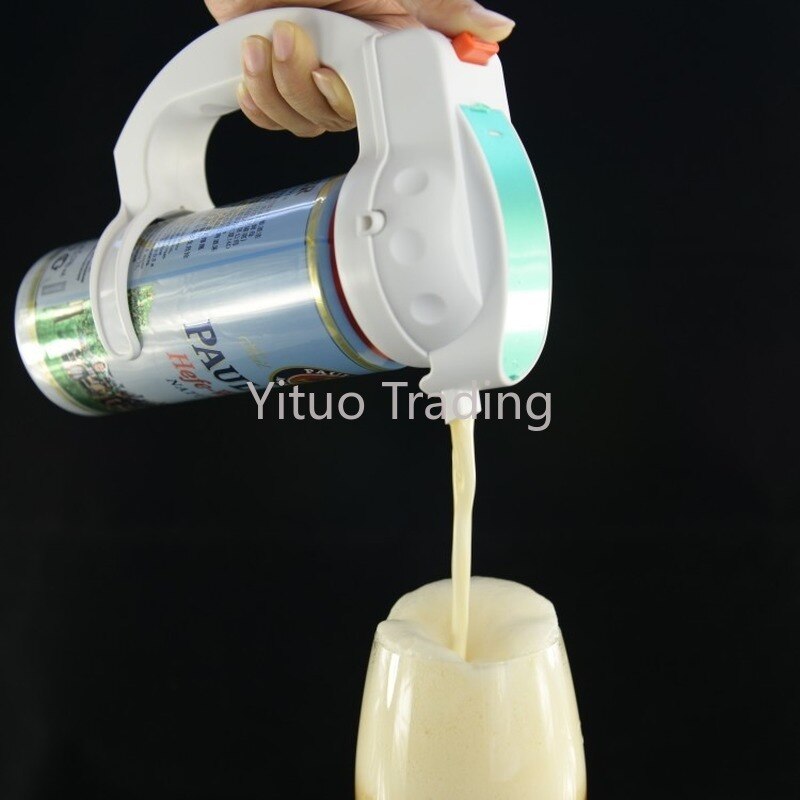 Máquina de espuma ultrasónica japonesa, máquina pequeña de cerveza doméstica, equipo de espuma de cerveza, GFS-B3, 2 baterías alcalinas AA