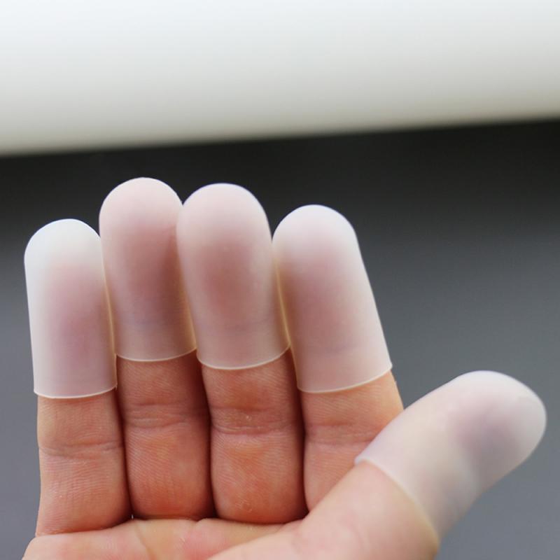 Ofen Anti-verbrüHenne Finger Kinderbett Silikon Weiche Finger Schutz Ärmeln Finger Kappen Hühneraugen Finger Abdeckung Schutz Küche Spielereien