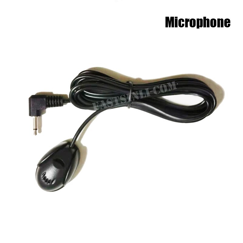 Microphone USB GPS Rear View Camera RCA Output AUX SIM Card Slot Radio Converter 16PIN 4G Power Cable For Car Navigation: Microphone2