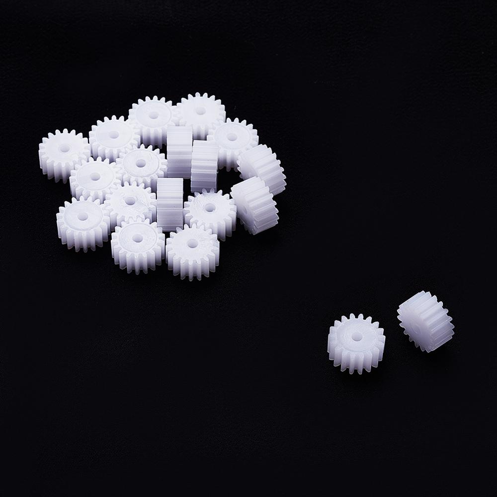 18/20/22/24 Teeth Plastic Gear Model 182A/182.5A/202A/C202A 0.5 Modulus Toy Motor Parts Accessories 10~50pcs