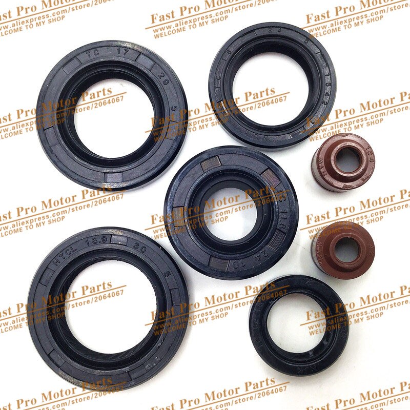 YinXiang Engine 140cc YX140 engine Oil Seal Valve seal For Chinese Dirt Pit Bike Kayo BSE Apollo YX Engine Parts