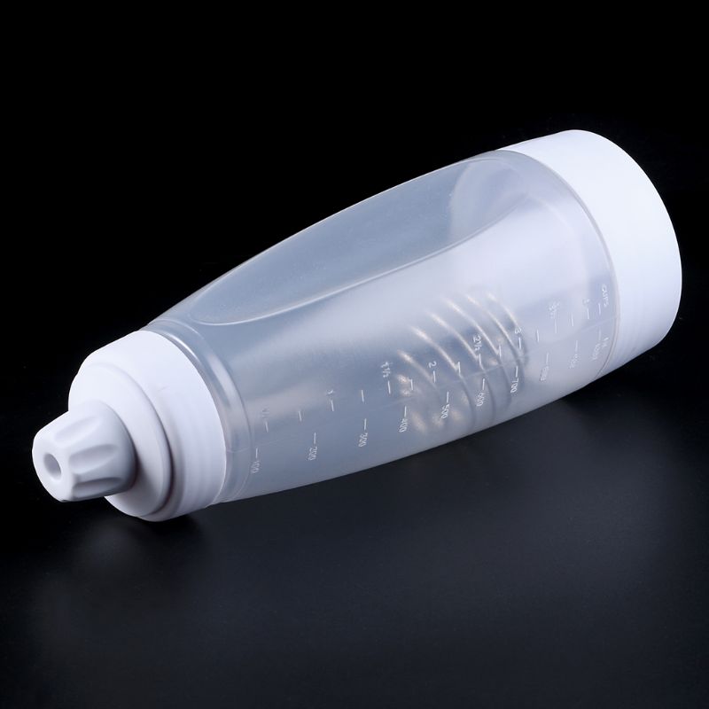 Hand smör dispenser smet mixer flaska cupcake pannkaka crepe smet dispenser
