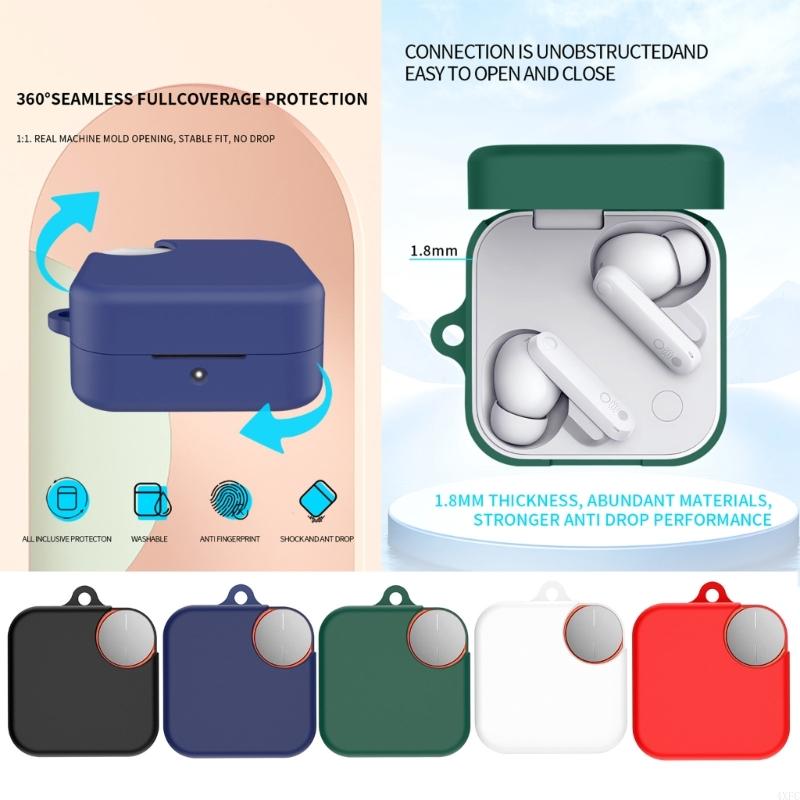 Oortelefoonhoes Beschermhoes Lichtgewicht opbergdoos voor niets CMF Buds Pro 2-oortelefoon Volledige bescherming Behuizing